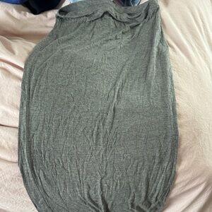 Elegant Gray Women's Skirt